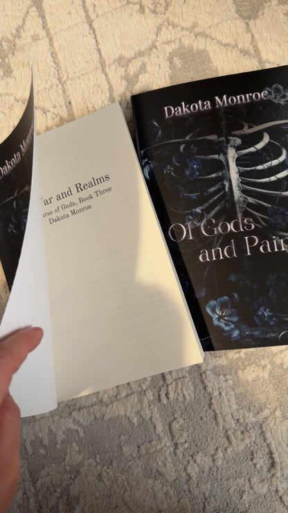 The Curse of Gods Trilogy Misprint