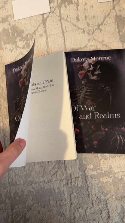 The Curse of Gods Trilogy Misprint